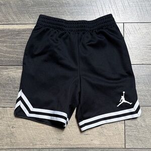 Jordan Black and White Kids Shorts